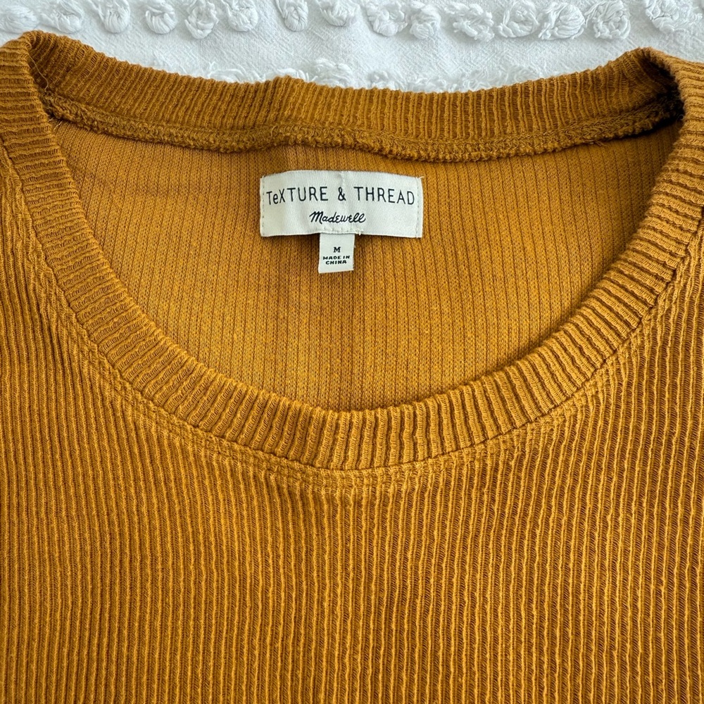 Madewell Texture & Thread Top - Picture 4 of 8